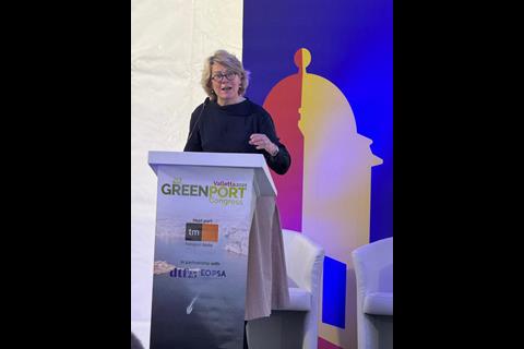 Isabelle Ryckbost, Secretary General, ESPO presents on strategy for resilience and decarbonisation.